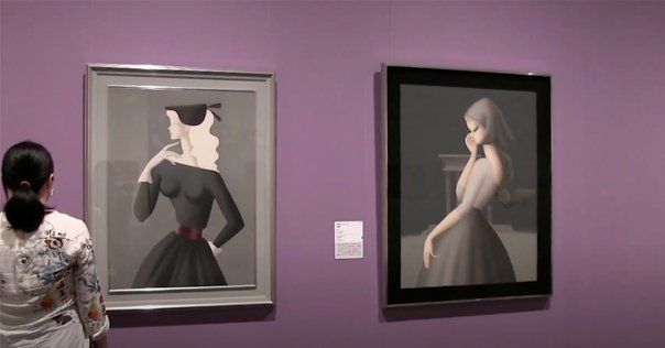 東郷青児に師事した洋画家・久下塚青蘭｜市井の人