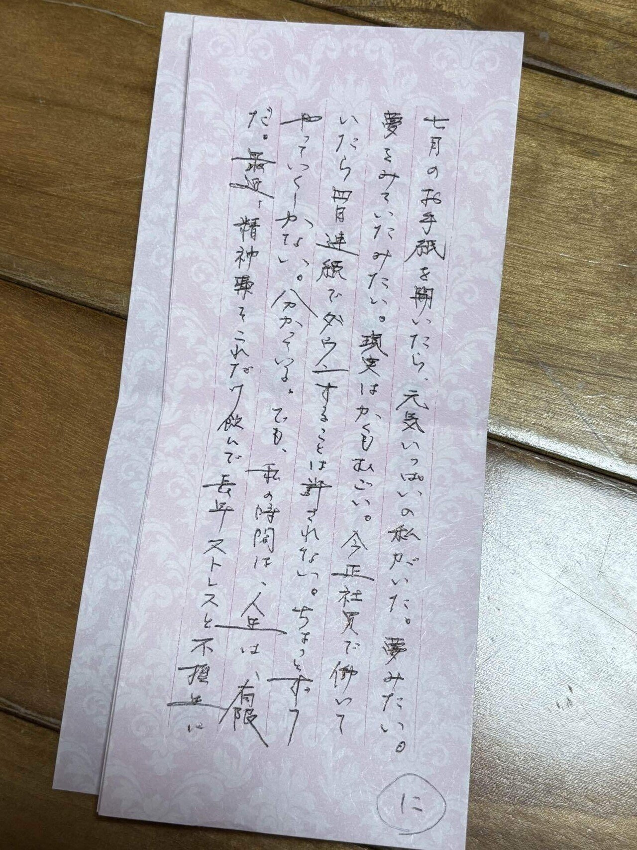 ひとり書簡⑧】もどかしい、こんなにも。｜螺旋思考