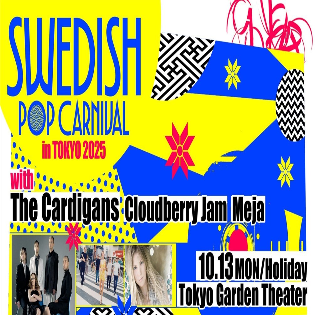 2025.10.13 Cloudberry Jam Live at the Swedish Pop Carnival in