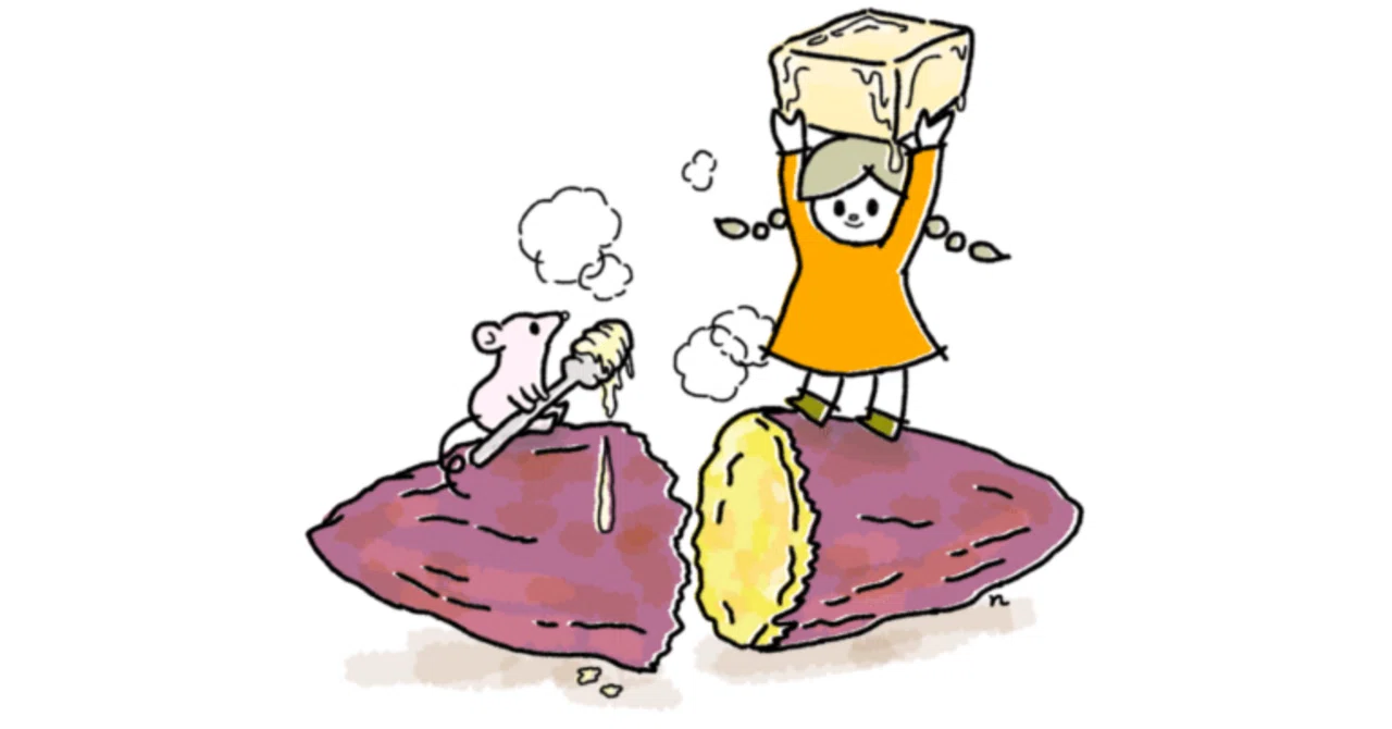 Holiday Snack: Baked Sweet Potato Made in a Rice Cooker｜ちょこたん