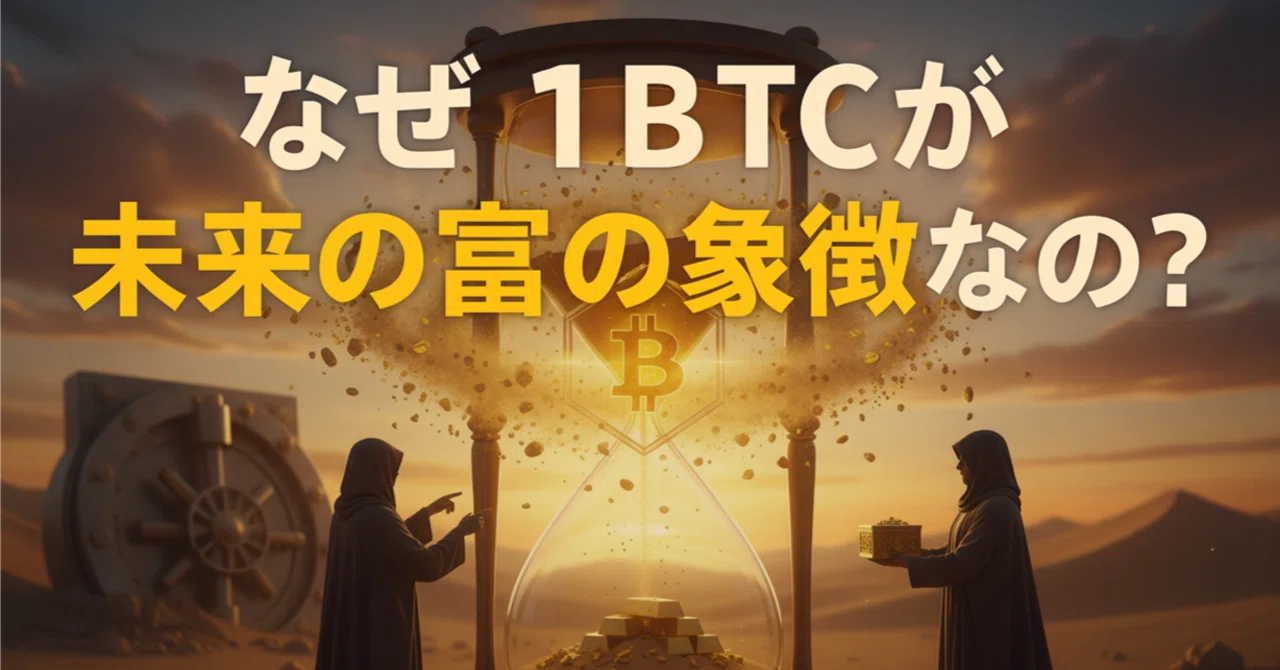 1BTCが「富の証明」と呼ばれる理由｜結果FIREになっちゃったおじさん