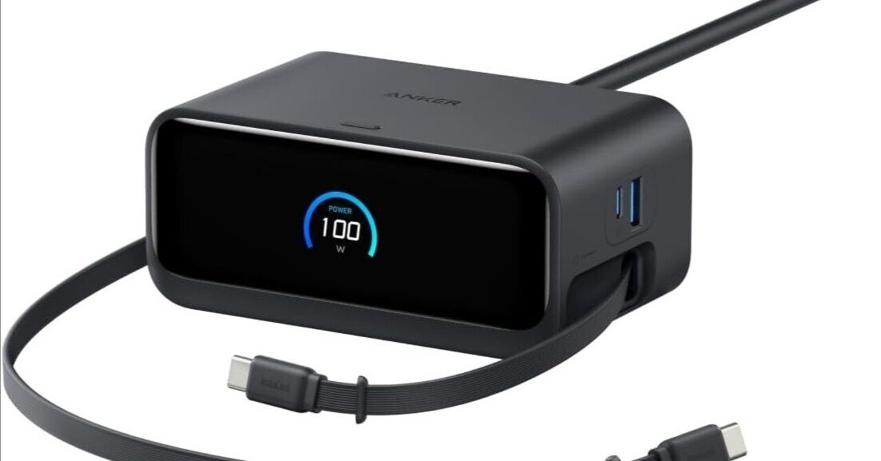 配線革命の最前線】Anker Nano Charging Station (7-in-1, 100W, 巻