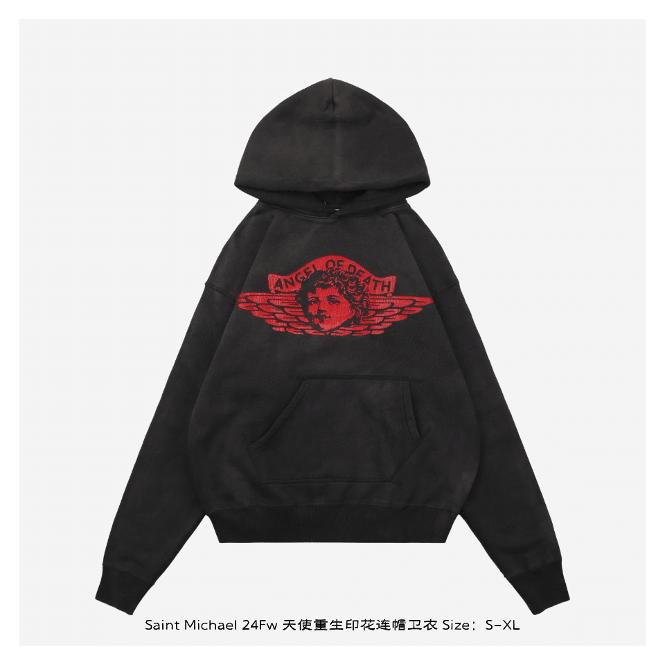 SAINT MICHAEL セントマイケル フーディ エンジェル XLサイズ SAINT M×××××× - 【残りわずか】SM-YS1-0000-044 / HOODIE