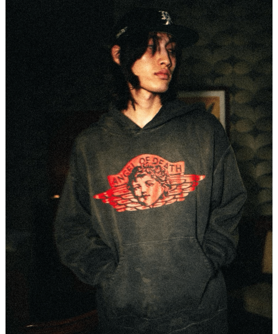 SAINT MICHAEL セントマイケル フーディ エンジェル XLサイズ SAINT M×××××× - 【残りわずか】SM-YS1-0000-044 / HOODIE