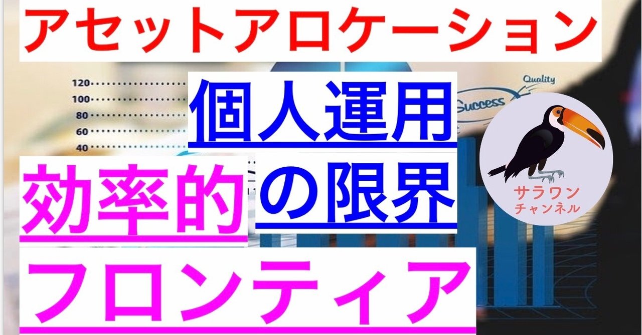 アセットアロケーション運用における効率的フロンティアの個人