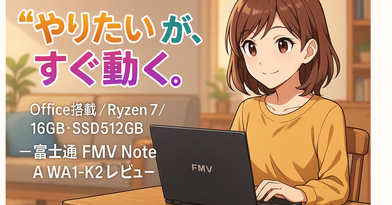 2025年版】パソコン選びで後悔したくない人へ。10万円台で買える富士通