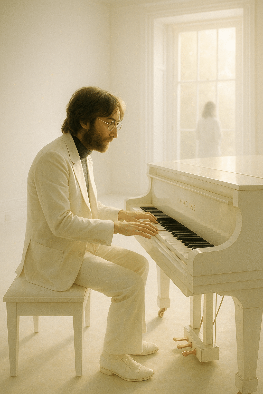 📙ジョン・レノン🎹｜Imagine ― 愛という名の革命🕊️｜🧠お笑い