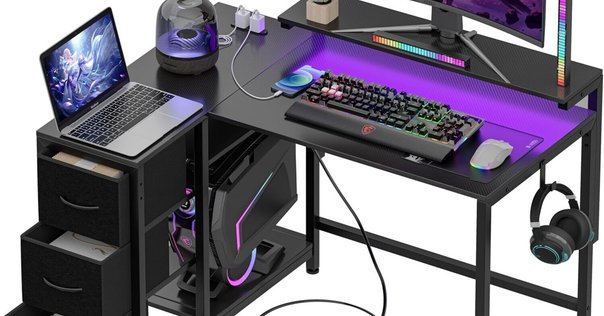 【LOWYA】ダイニングテーブル　パソコンデスク Amazonで買えるコスパ最強のPCデスク開封！/ LOWYA ダイニング