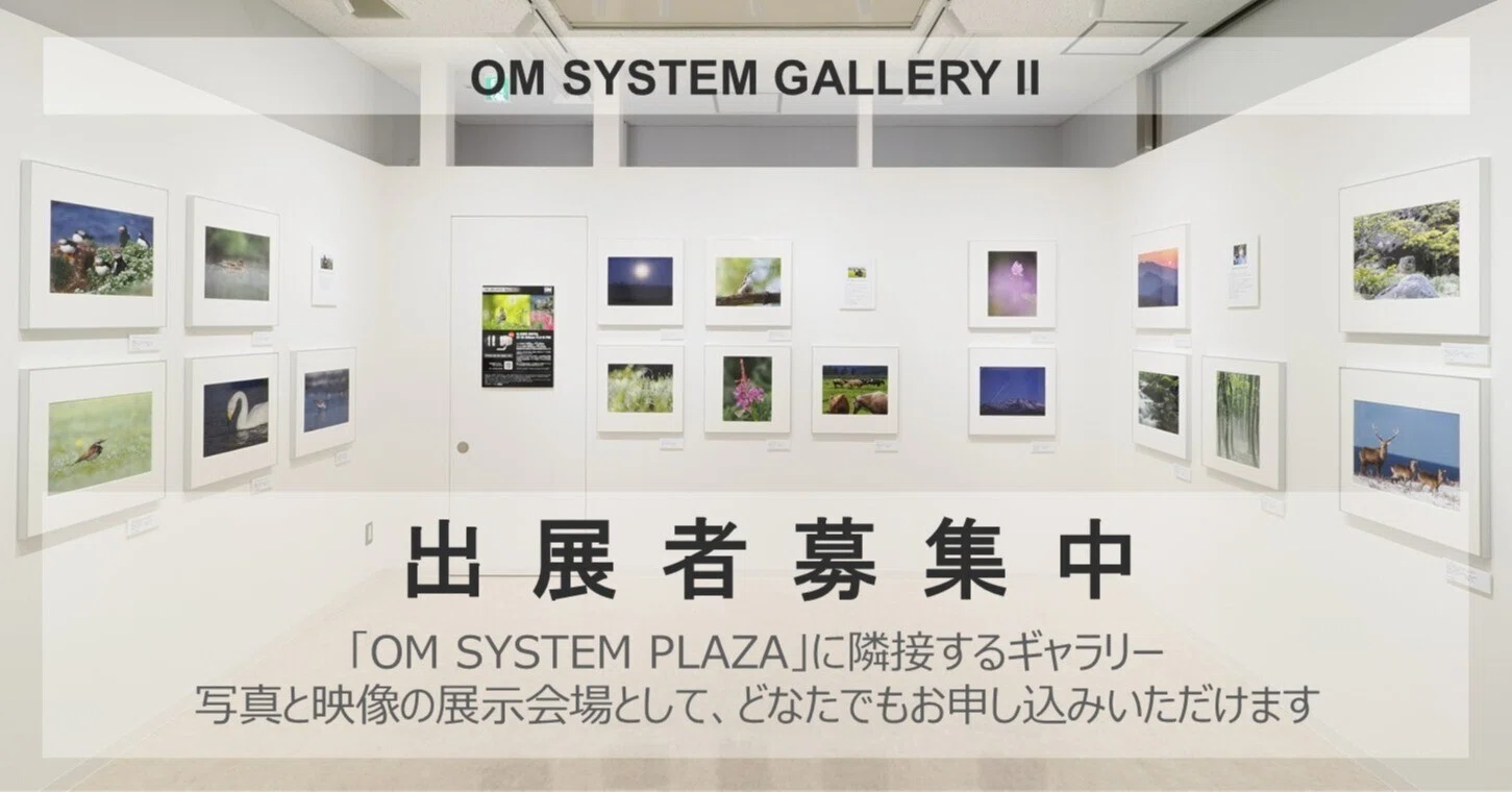 OM SYSTEM GALLERY II」出展者募集中｜OM SYSTEM PLAZA