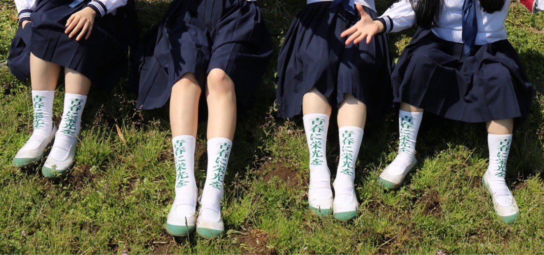新しい学校のリーダーズ、青春無限大セパレート靴下-