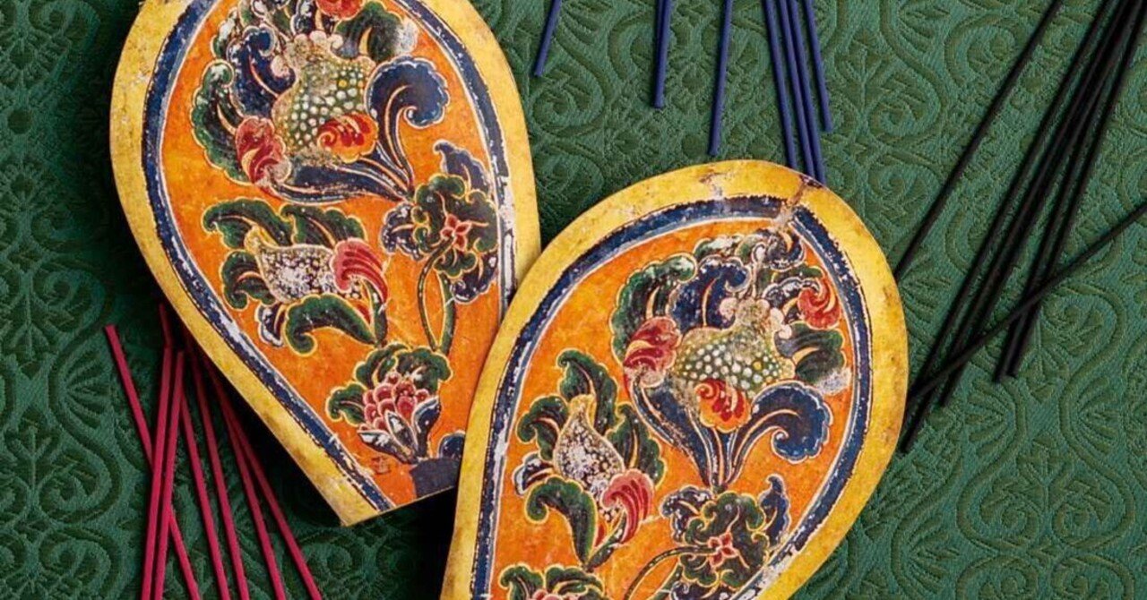 悠久の時を香りに乗せて……漆金薄絵盤インセンス #2025正倉院展③