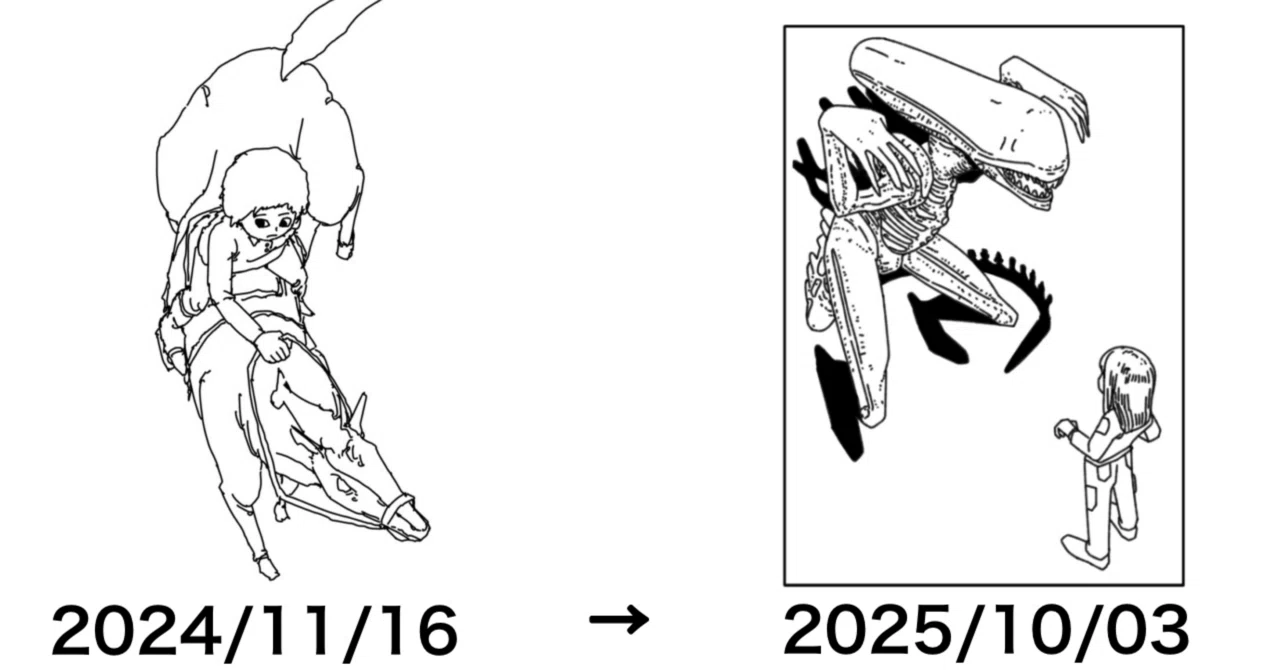 1年間絵を勉強してみた進捗と方法｜arakawa あらかわ