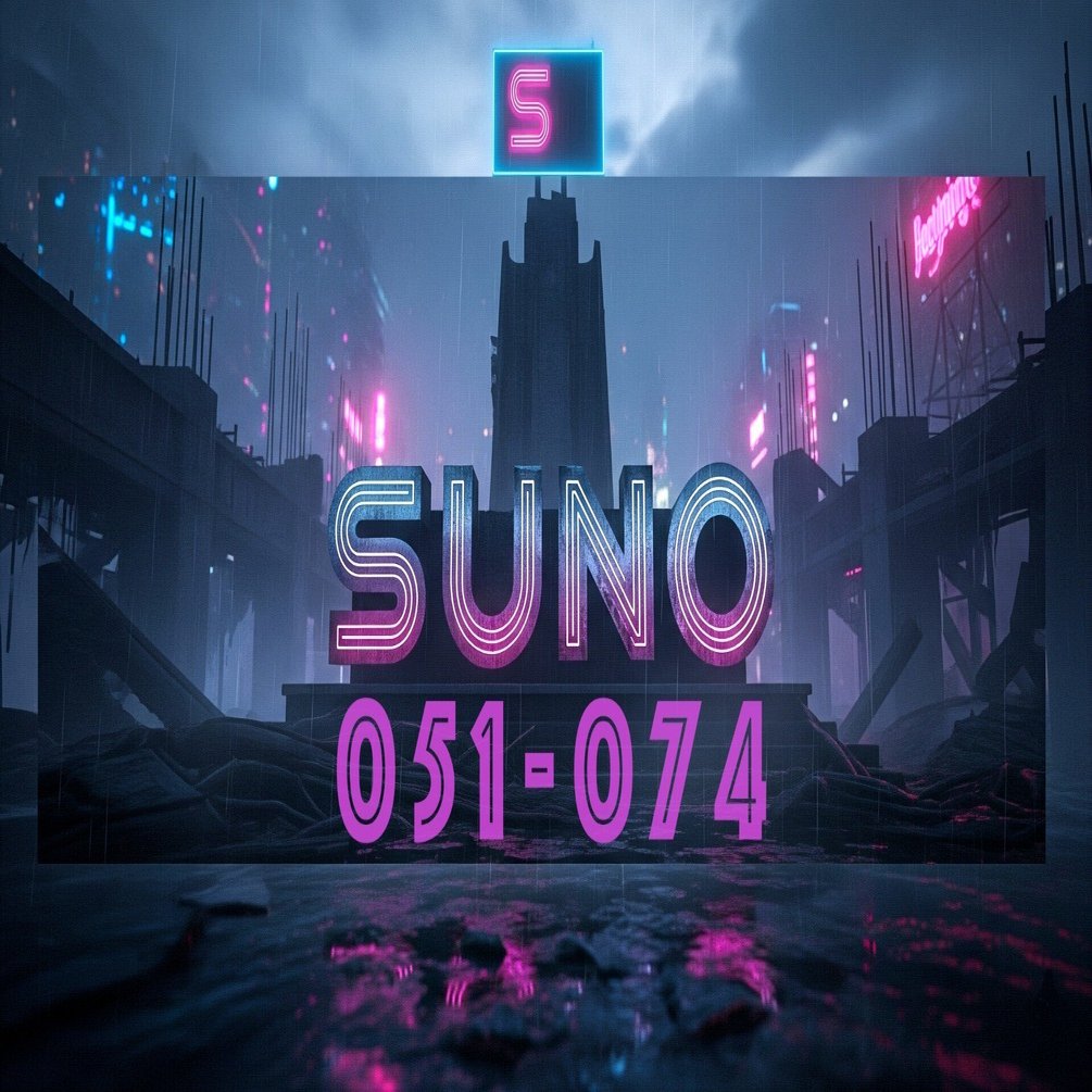 SUNO/051-074】 それっぽさ地獄AI至高への道｜productive Rest