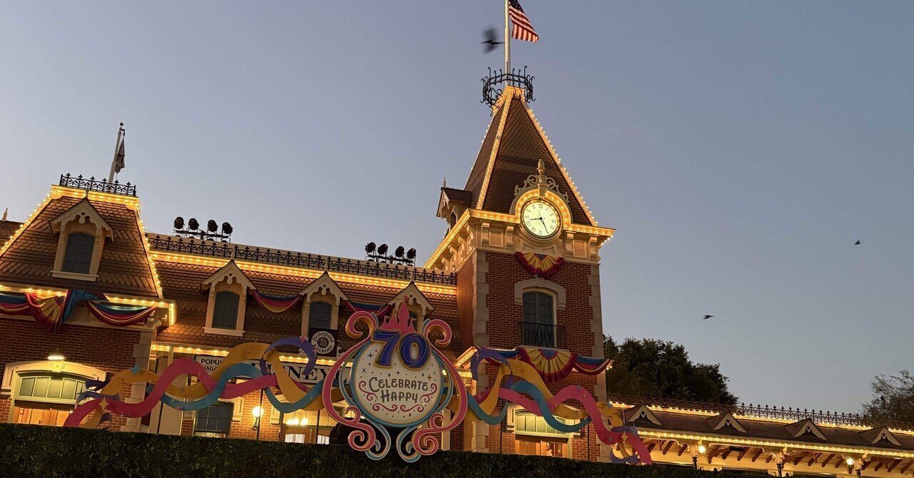 25年7月アナハイムディズニー】2日目後編｜summer