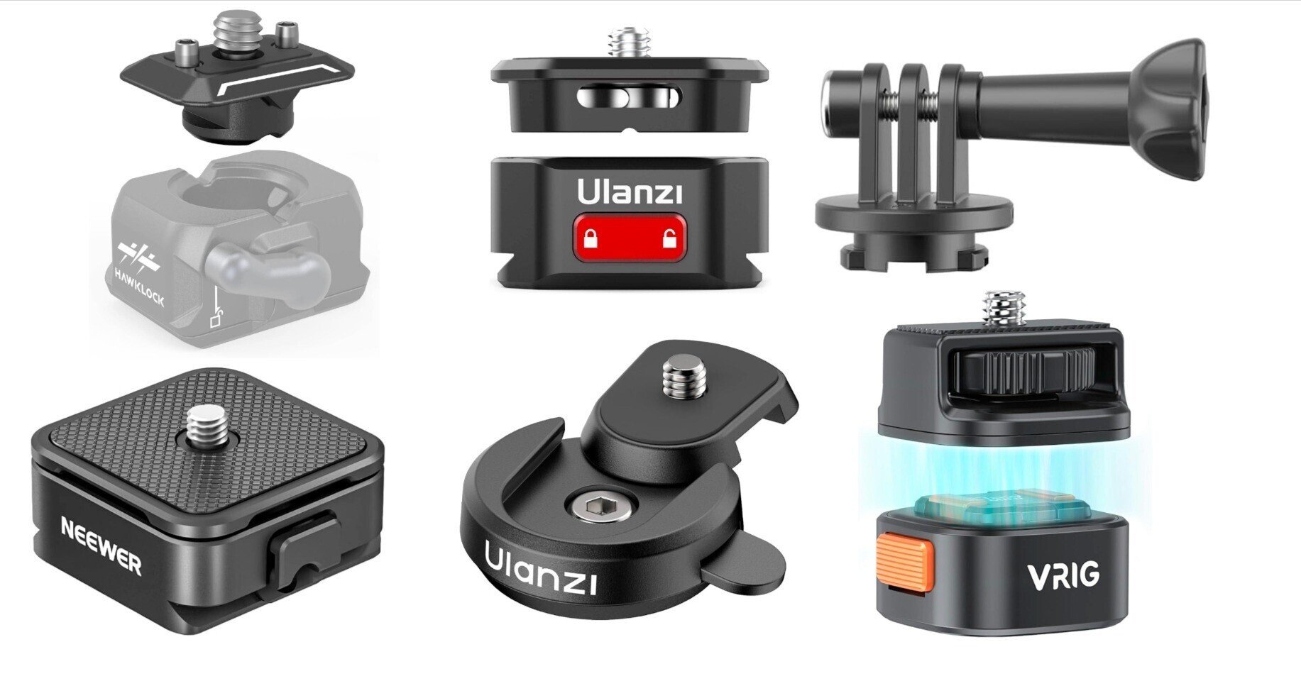 NEEWER 26個 カメラネジセット 写真機材用 1/4