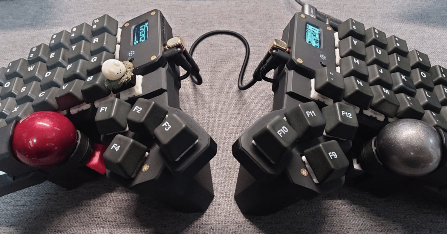 mtk64erpをダブルトラックボール版にカスタムした件｜くま534