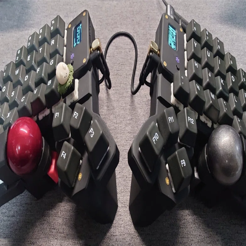 mtk64erpをダブルトラックボール版にカスタムした件｜くま534