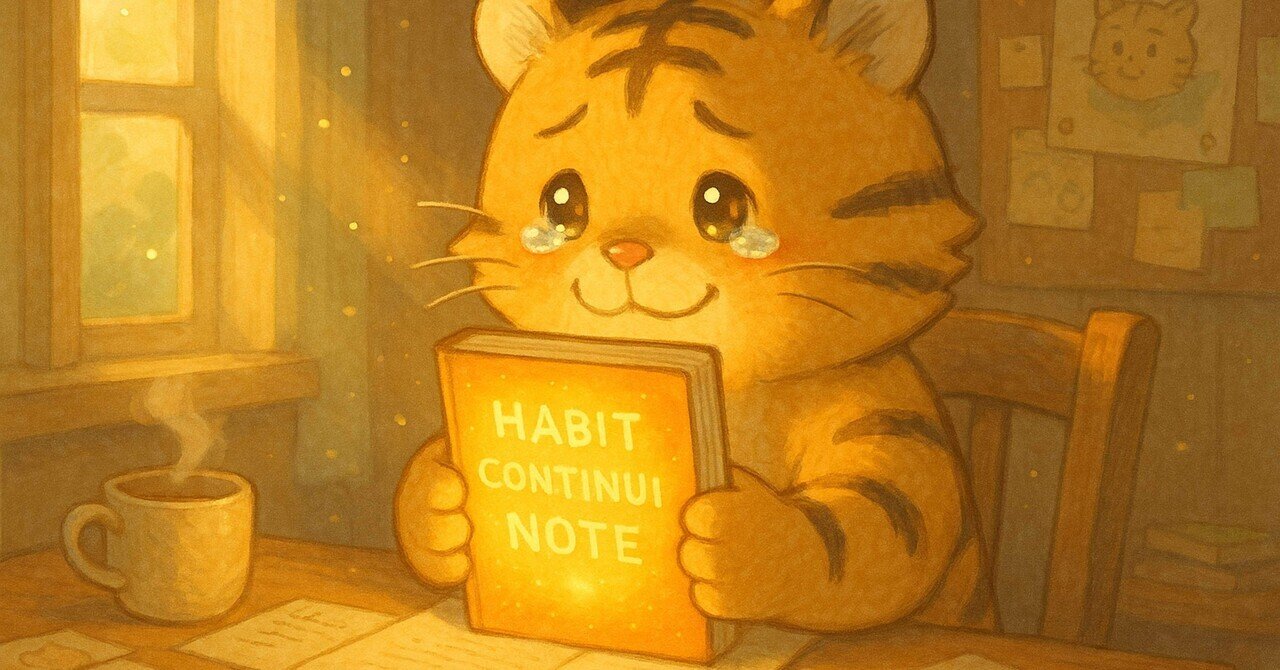 未完成の足跡🐾夢をカタチにしたKindle作家の軌跡✨｜てんてん🐅｜習慣✖️継続✖️note📔, image size:1280x670