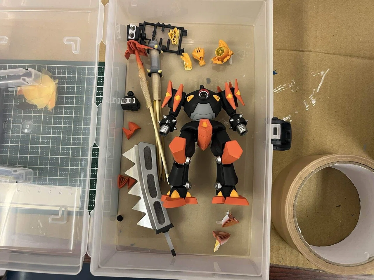 プラモデル】LBXハカイオー 制作記｜オルカラス・ラボ