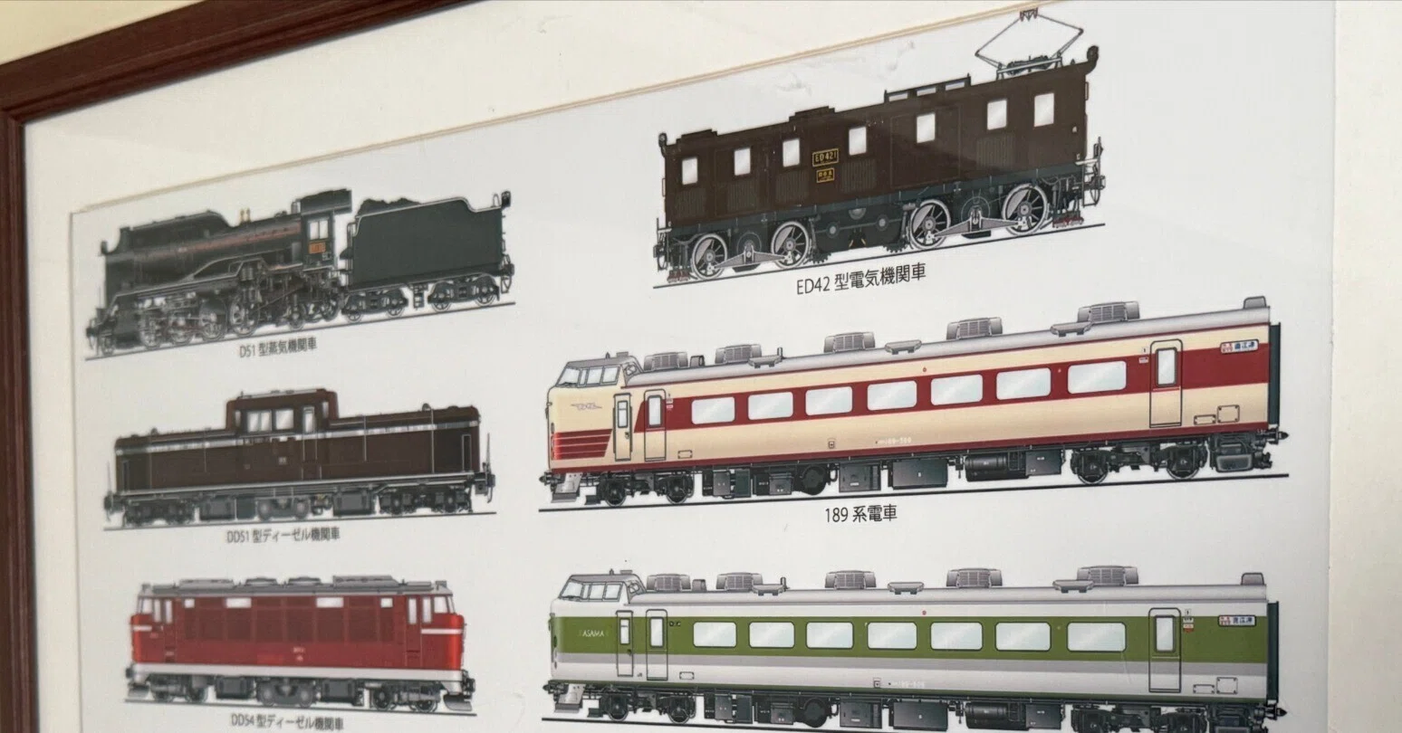 鉄道ポスター 4枚まとめ売り 往年の名機たちのポスター｜シライワマサトモ