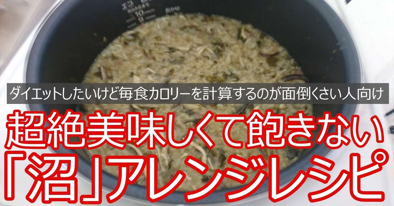 沼 の美味しいアレンジレシピ ダイエットしたいけど毎食カロリーを計算するのが面倒くさい人向けの完全食 Napo Fitness Note