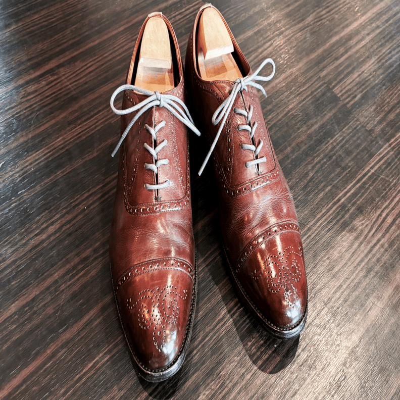 Church's】革靴をカジュアルダウン｜靴紐交換とソールカスタムで普段