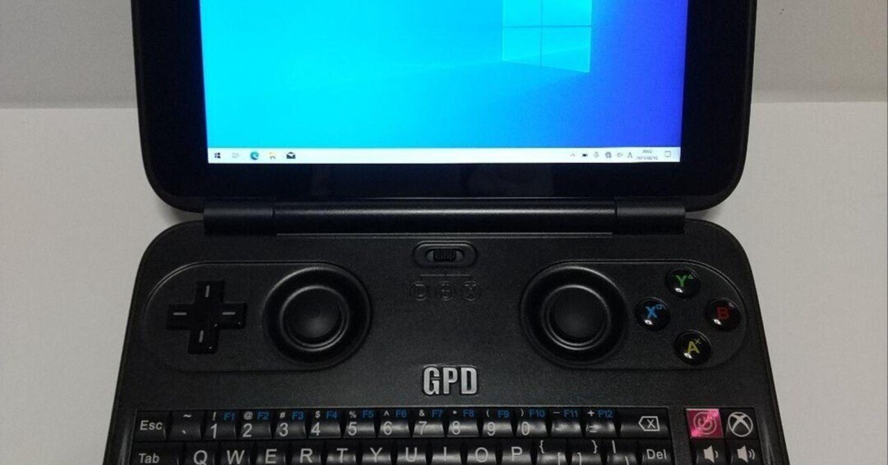 本日見つけた掘り出しモン!】GPD WIN 初代 Intel Atom x7Z8750