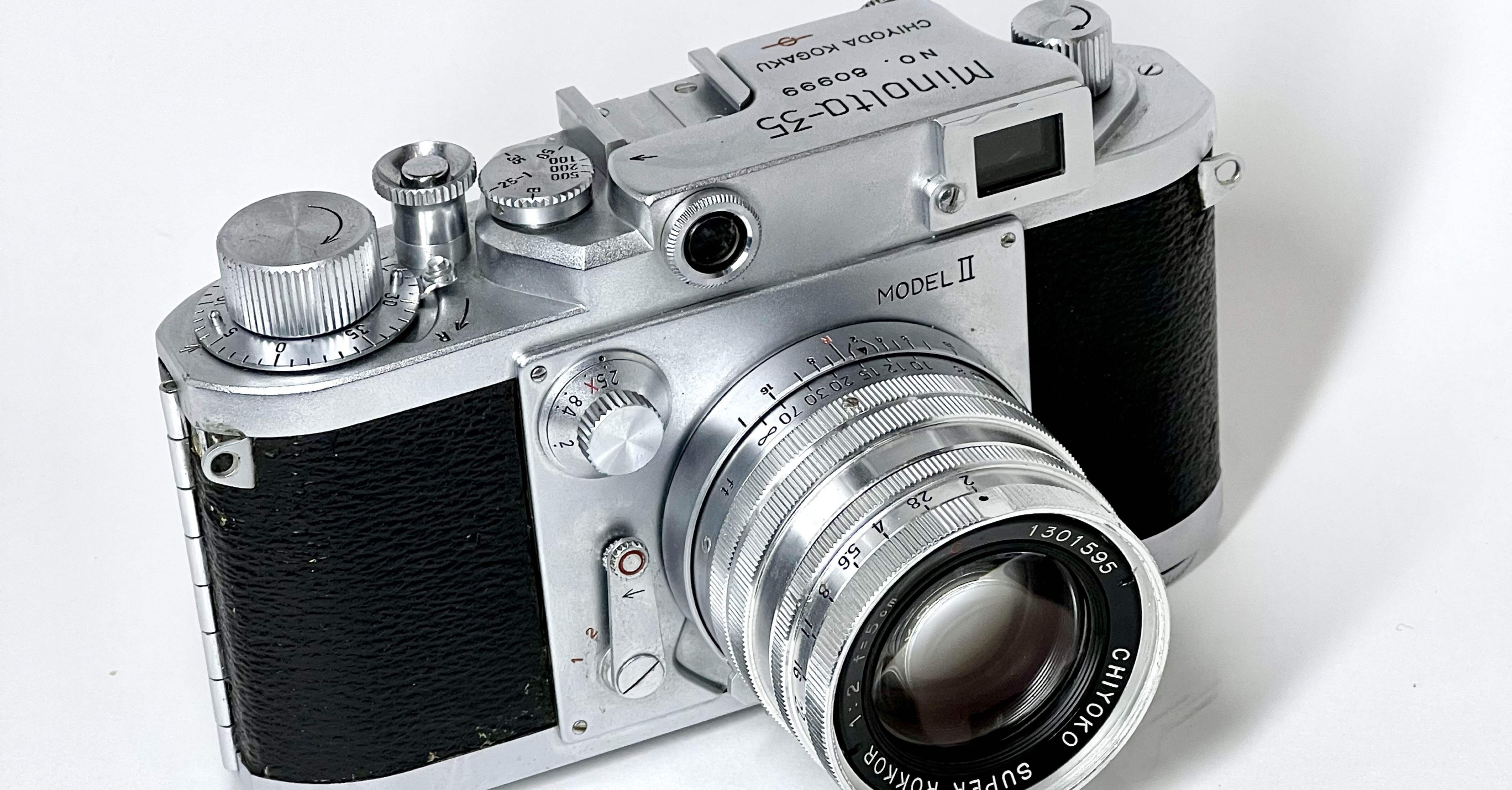 minolta-35 model Ⅱ の分解と清掃と幕交換｜ホワイトカメラ
