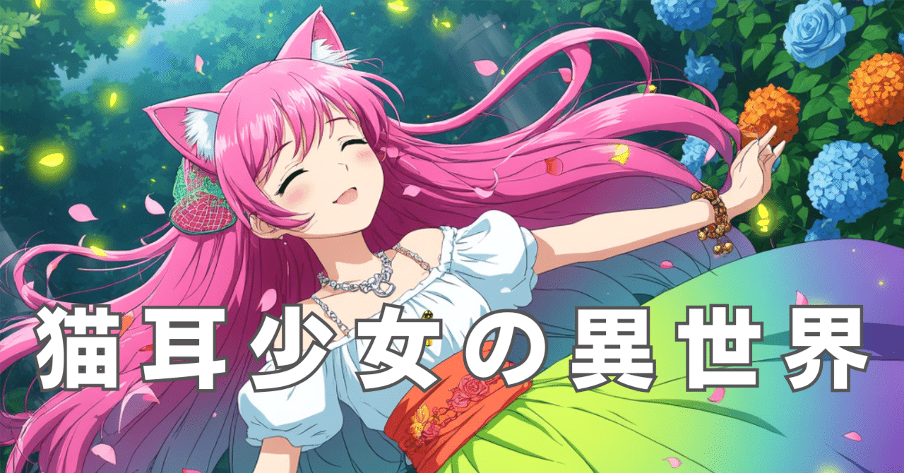 猫耳×AI】10の異世界を旅する、ピンク髪の彼女の物語 🐱✨｜星空モチ