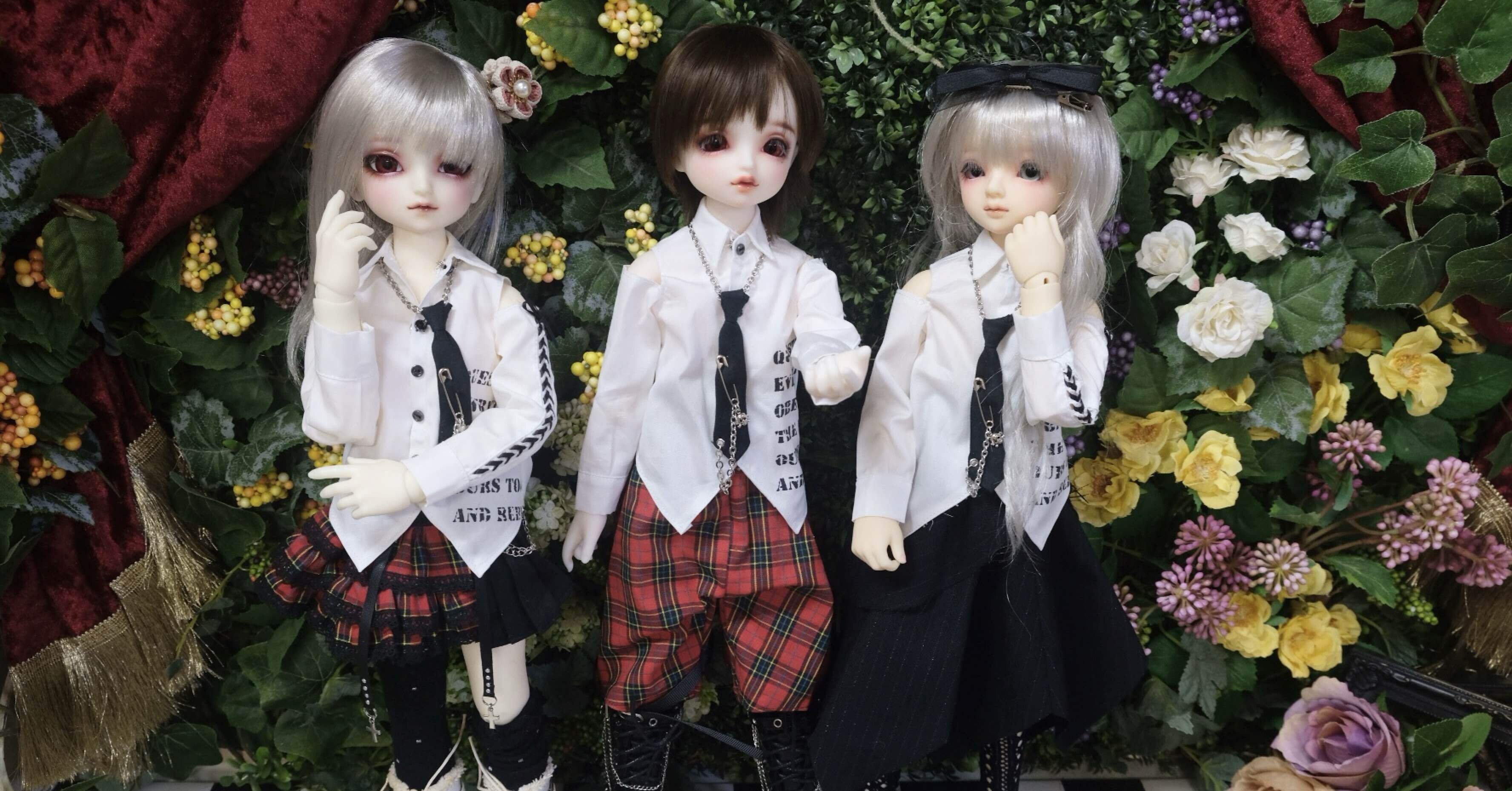 51ミニチュアドール服大人バンドセット 楽天市場】オビツ11 ドール 人形 服 衣装 かわいい 三匹のクマ