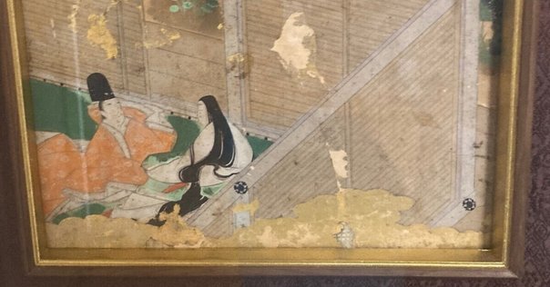 ベトナム　絵画 ベトナム シルク刺繍絵 Mr. クオック・スー作品 ホワイト