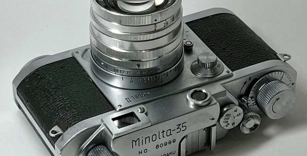 minolta-35 model Ⅱ の分解と清掃と幕交換｜ホワイトカメラ