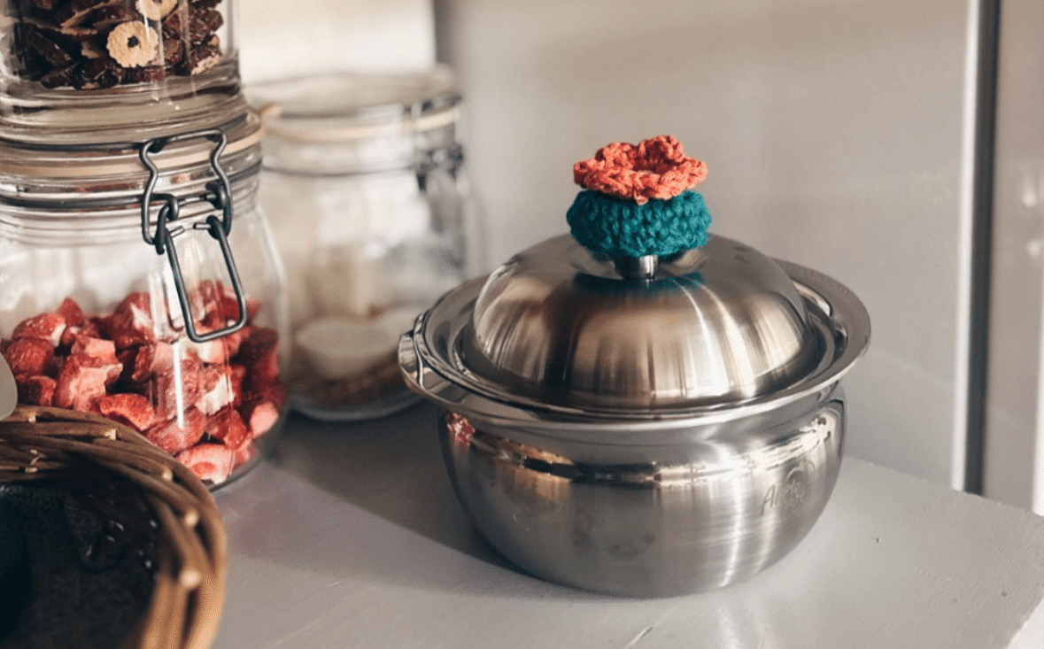 バイヤー様固くお断り フード付きアトリエまりこ花モチーフボレロ