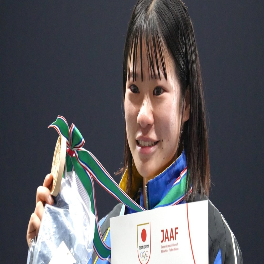 岡島奏音が12m81の大会新で悲願の「日本一」〜U18女子三段跳｜Sports