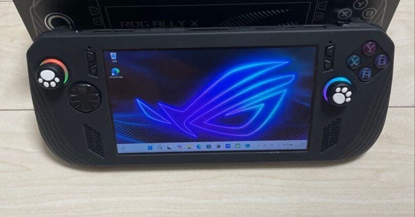 本日見つけた掘り出しモン!】ROG ALLY X本体ケースと付属品で