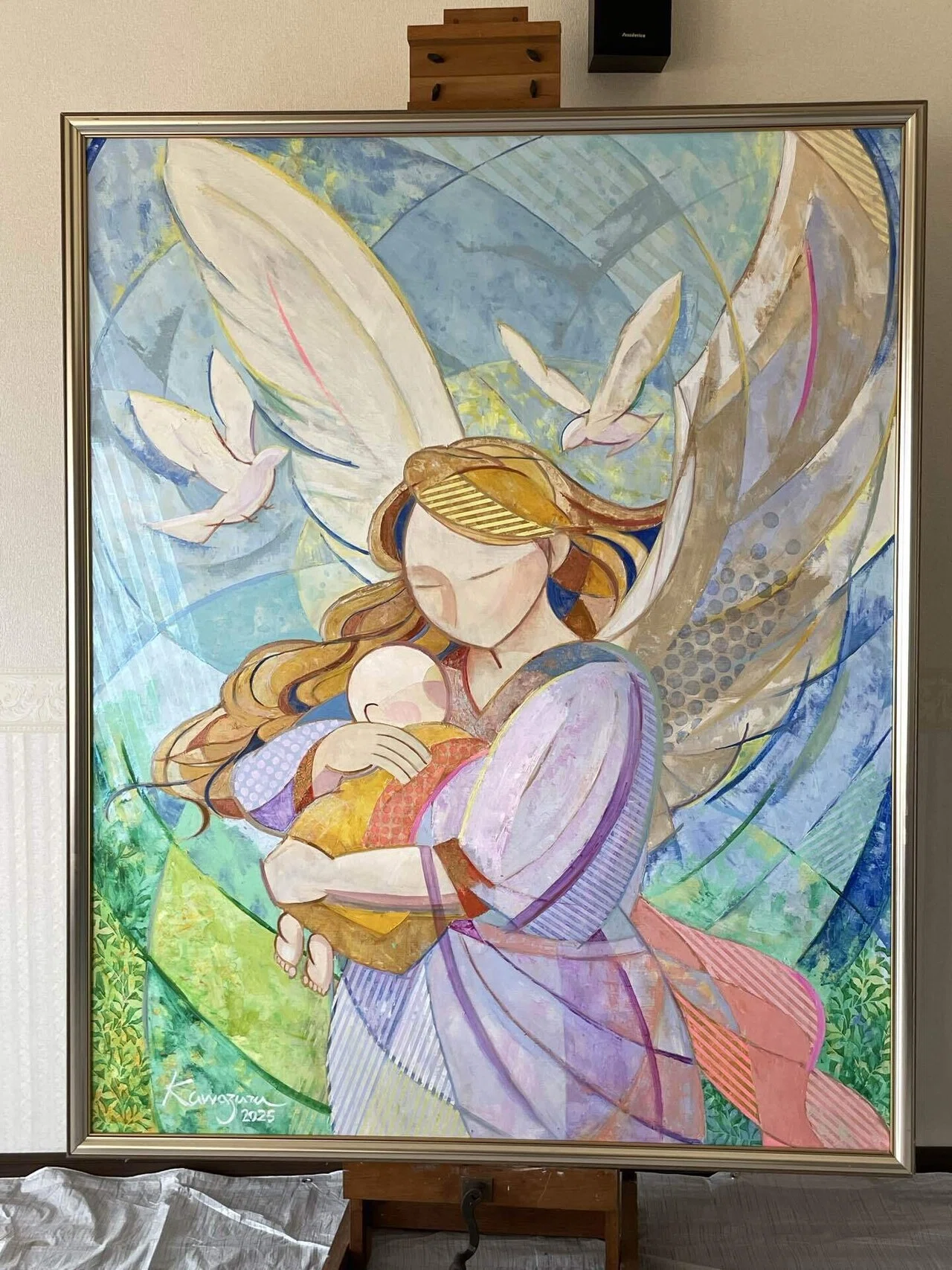 久保田済美　ビワ図　油彩画 久保田済美 ビワ図 油彩画 【公式通販】
