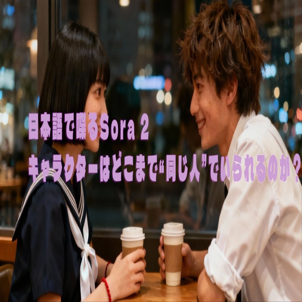 Sora 2による多言語対応と日本語特化AIの詳細