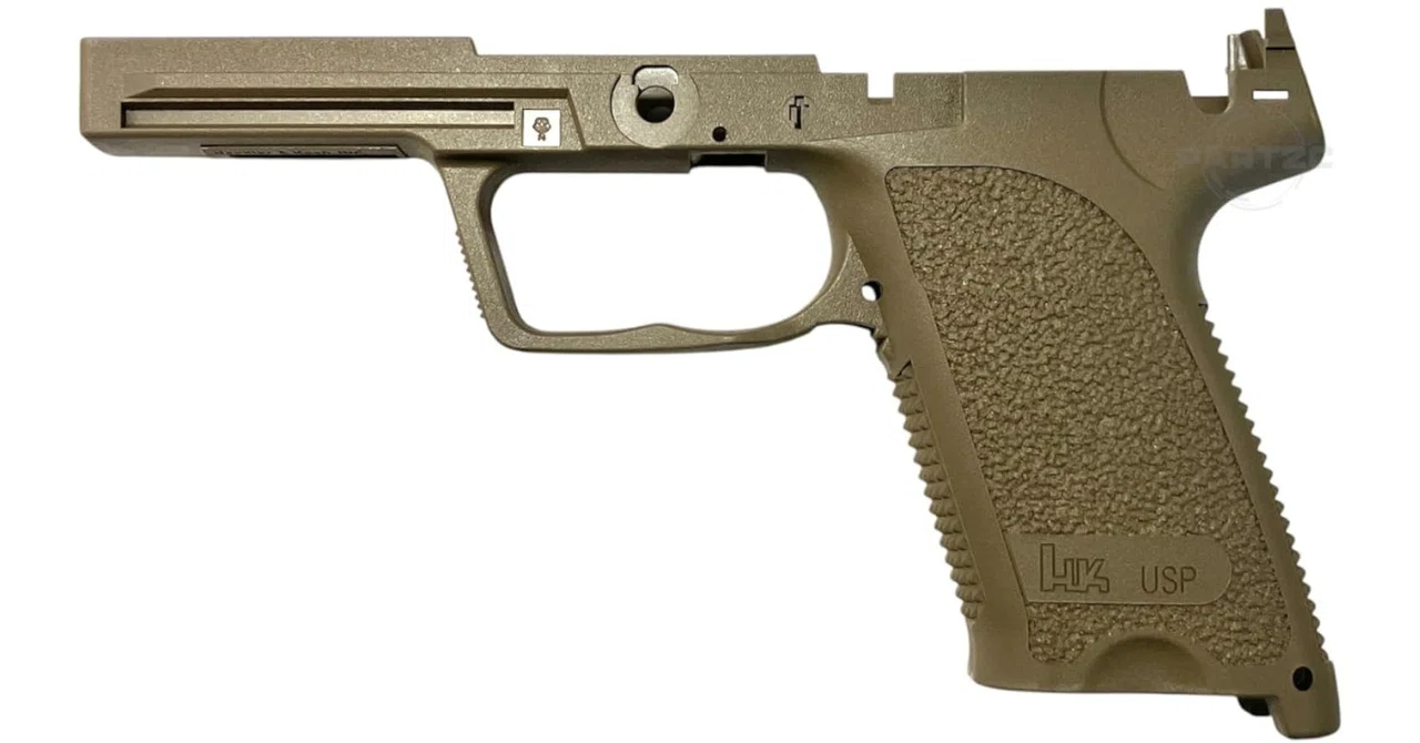 東京マルイ H&K USP リアル刻印フレームカスタム 東京マルイ USP9専用｜Guarder リアル刻印フレーム FDEの魅力と注目