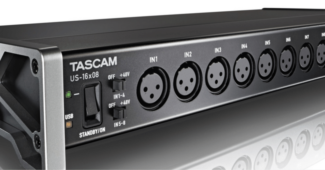 TASCAM US-16x08 USBオーディオインターフェース　ジャンク TASCAM US-16x08 USBオーディオインターフェース ジャンク