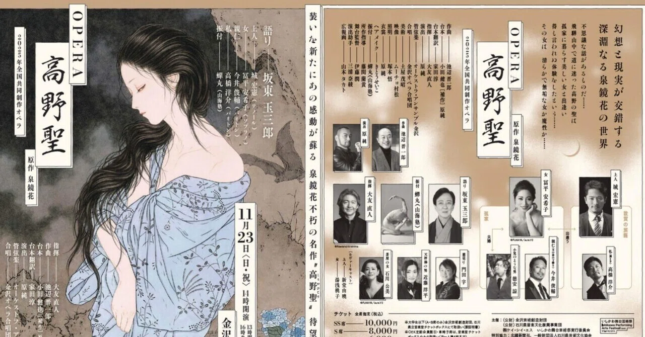 オペラ「高野聖」｜演出家 原 純