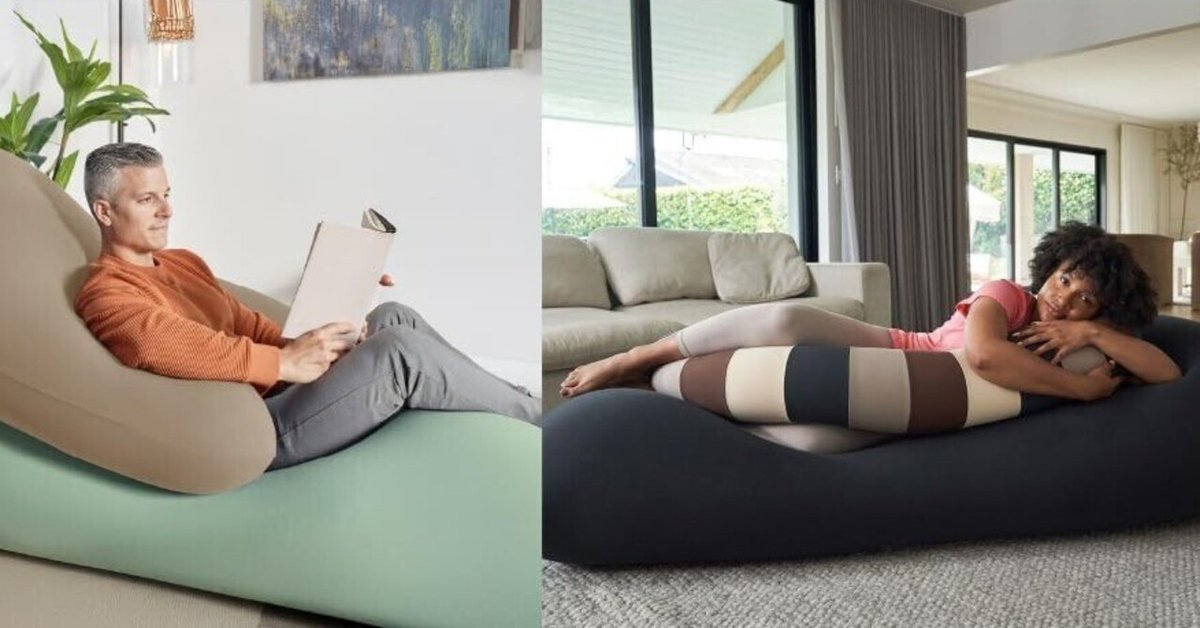 Yogibo Drop（ヨギボー ドロップ）ライムグリーン色のビーズソファ