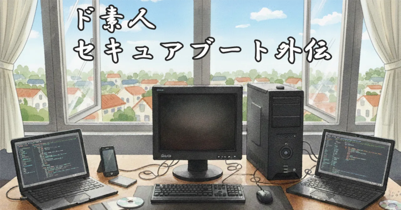 セキュアブート更新問題にむけて -外伝- ☆ド素人がドツボにはまる