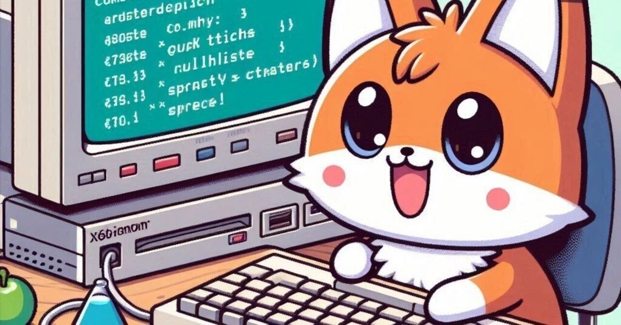X68000 エミュ （3） GCC真里子編｜hon