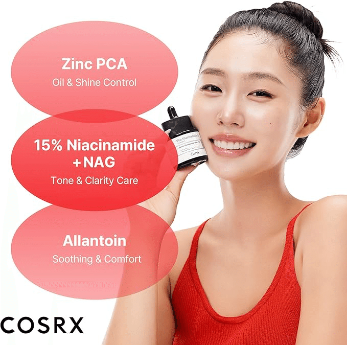 徹底解説】COSRXナイアシンアミド15美容液で毛穴レス透明肌へ