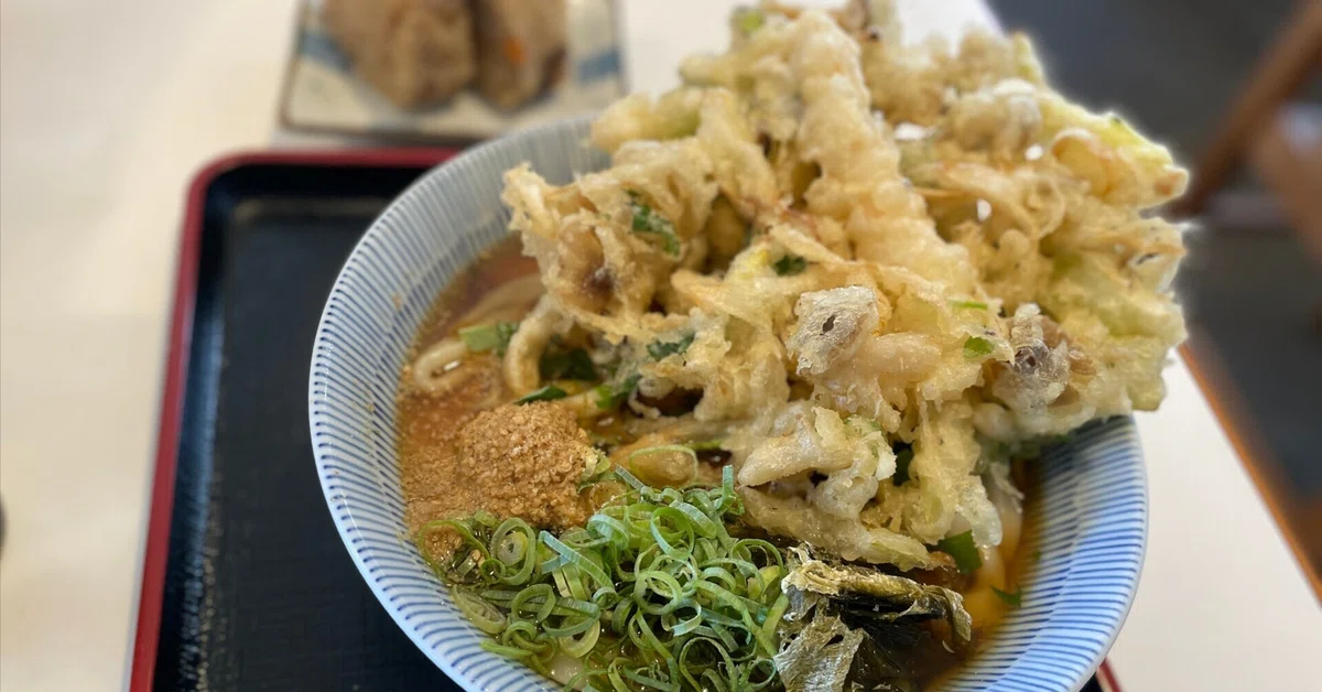 [Udon Gourmet Journey] #66 Udon Tsuruten (Kurume City, Fukuoka ...