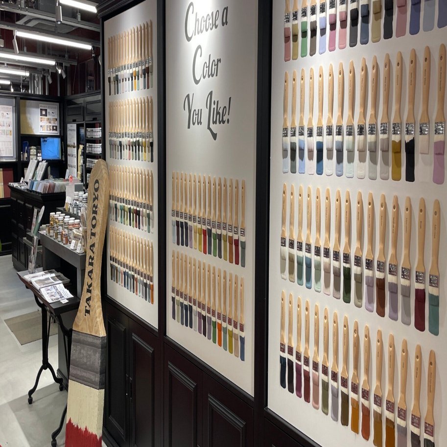 彩虹屋ページ 色を塗ると、心も晴れる。タカラ塗料T8店で過ごす“ペイント時間”｜T8