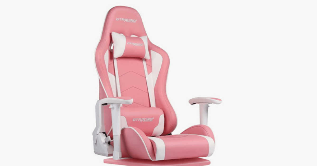 ☆引き取り限定☆GTRacingゲーミングチェア 座椅子 ピンク ☆引き取り限定☆GTRacingゲーミングチェア 座椅子 ピンク