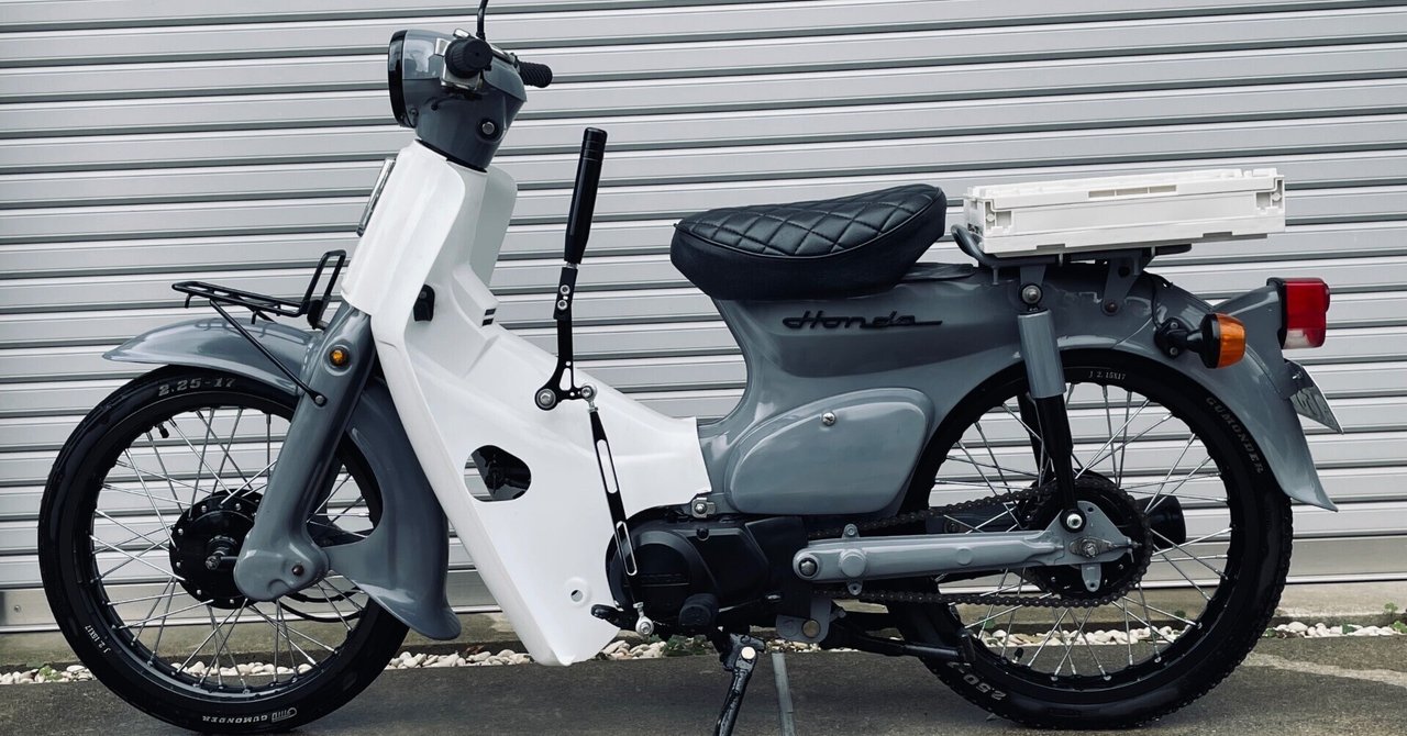 スーパーカブのハンドシフト（リンク式）を汎用部品の組み合わせ&溶接