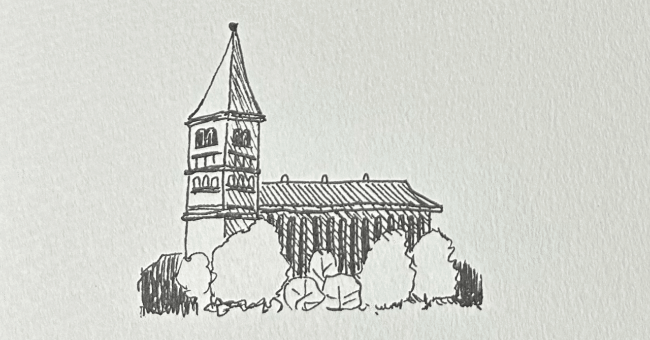 スケッチ練習 建物編｜聰 版画・創作日記・作業記録・スケッチその他雑記帳