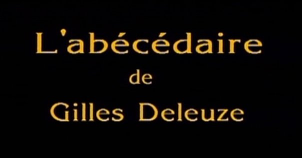 ドゥルーズのアベセデール (1) A comme animal (動物)｜shogo